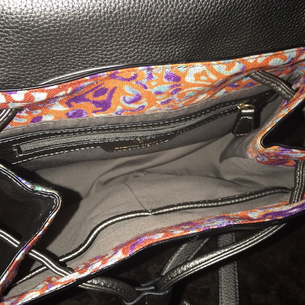 Convertible backpack in gray color - Picture 6 of 8